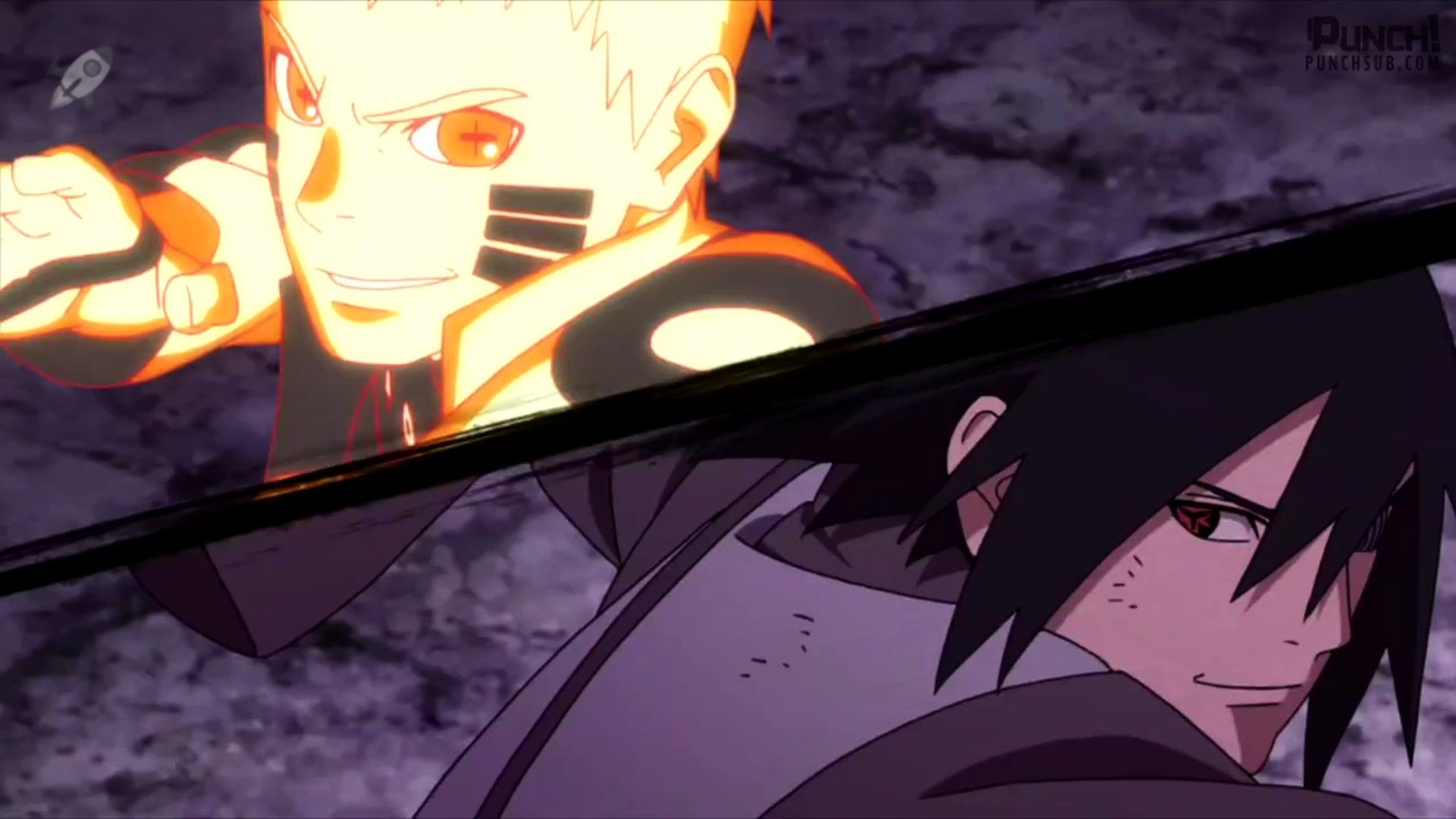 Naruto e Sasuke vs Momoshiki Boruto Naruto Next Generations