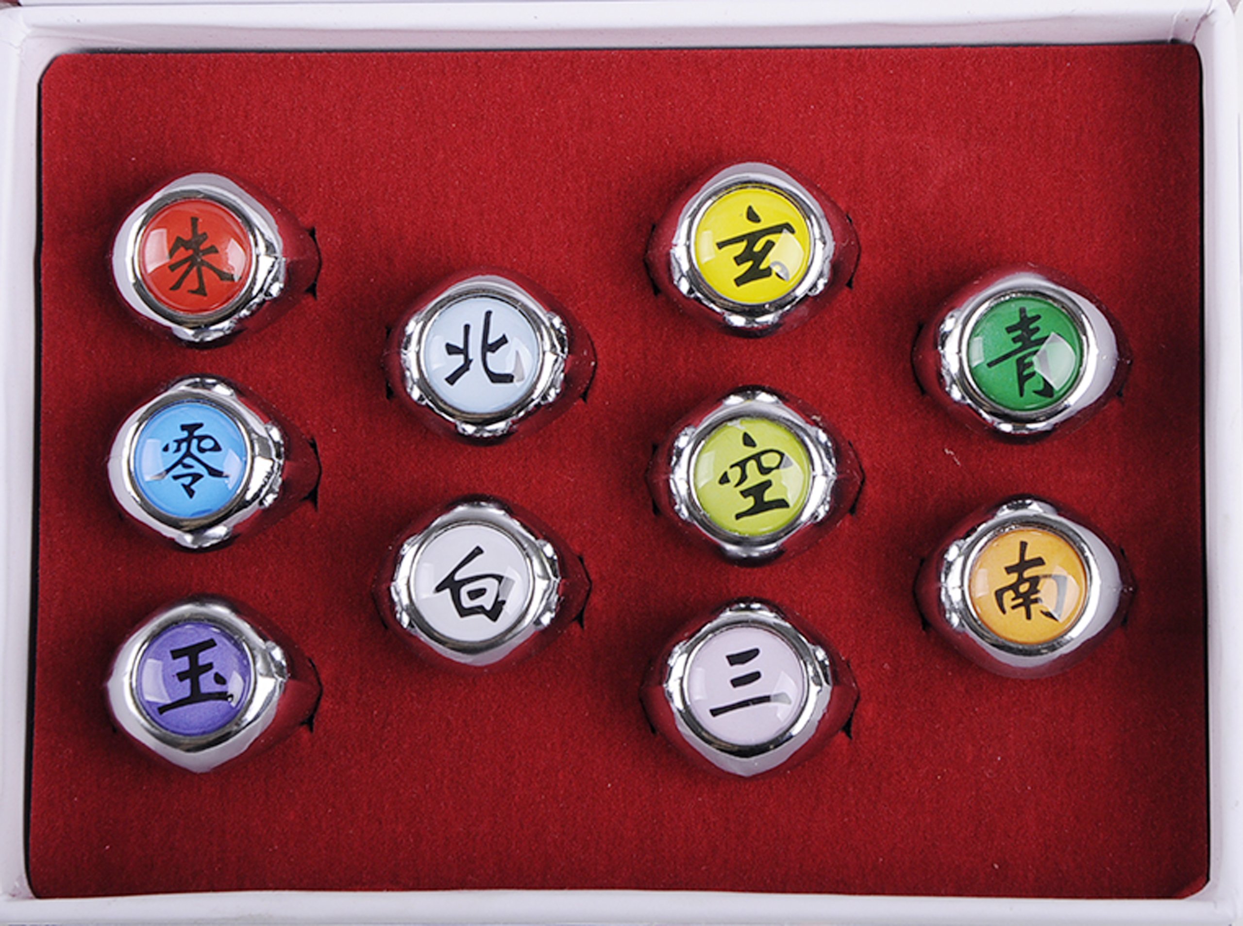 What are Akatsuki Rings and what is the meaning of each ring on each finger